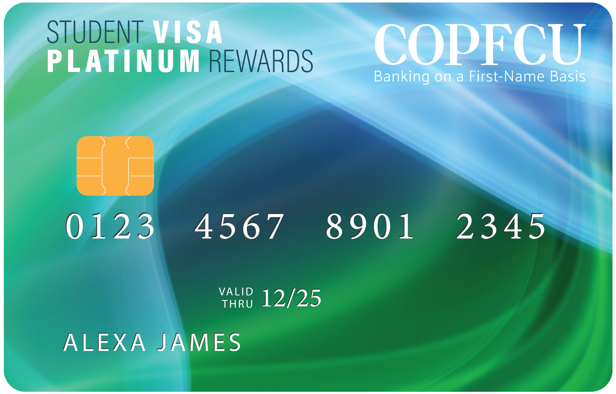 COPFCU Student Visa Platinum Rewards