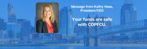 Message from Kathy Haas, President/CEO